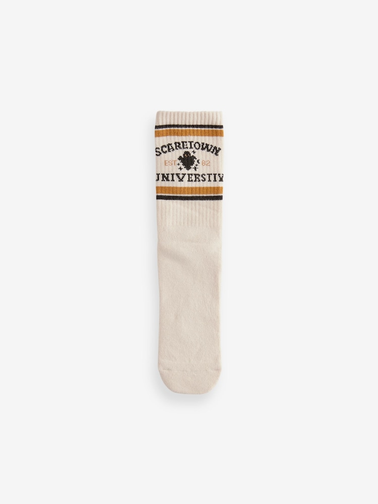Slogan d’Halloween - Lot de chaussettes de sport côtelées (Oz 4 avec soutien de voûte plantaire - Image 8 of 11
