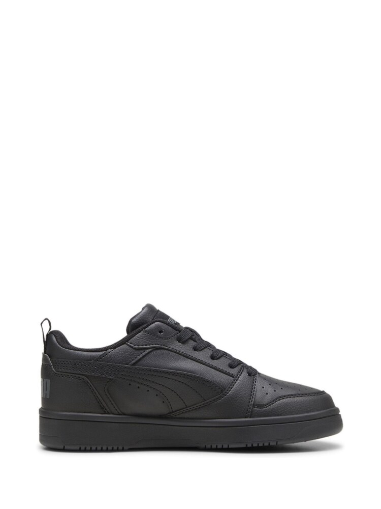 Puma Black Kids Rebound V6 Lo Unisex Sneakers - Image 1 of 6
