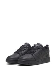Puma Black Kids Rebound V6 Lo Unisex Sneakers - Image 3 of 6