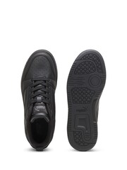 Puma Black Kids Rebound V6 Lo Unisex Sneakers - Image 5 of 6