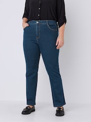 Evans Curve Fit Straight Jeans - Image 1 of 4