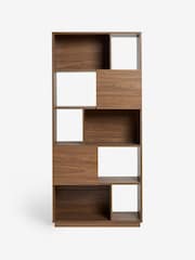 MADE.COM Dark Brown Blaze Narrow Shelving Unit - Image 6 of 6