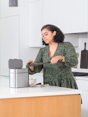 simplehuman Brushed Steel 4L Compost Caddy - Image 5 of 5