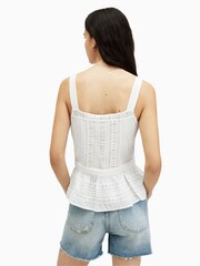 AllSaints White Catalina Top - Image 2 of 5