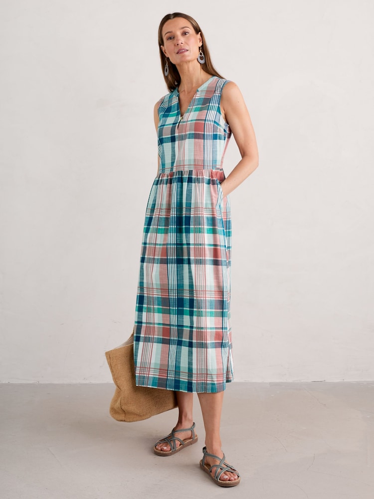 Seasalt Cornwall Blue Bassett Wood Dress - Image 2 of 6