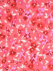Live Unlimited Pink Ditsy Print Jersey Wrap Dress - Image 4 of 4