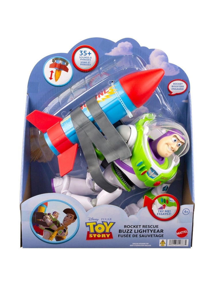 Toy Story Large Pixar Scale Buzz with Rocket - Image 1 of 5