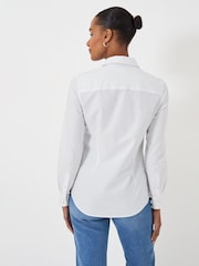 Crew Clothing White 100% Cotton Bracken Shirt - Image 2 of 4