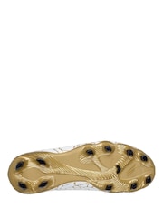 Blanco - Skechers White / Gold Older Kids Firm Ground Football Boots - Imagen 4 de 5