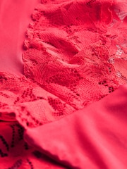 Print/Plain High Rise High Leg Floral Lace Knickers 3 Pack - Image 10 of 10