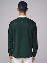 Green Long Sleeve Rugby Shirt - Image 3 of 7