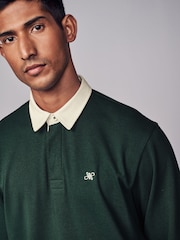 Green Long Sleeve Rugby Shirt - Image 4 of 7