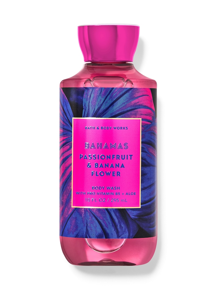 Bath & Body Works Bahamas Passionfruit and Banana Flower Body Wash 10 fl oz / 295 mL - Image 1 of 1 Bath & Body Works Bahamas Passionfruit and Banana Flower Body Wash 10 fl oz / 295 mL - Image 1 of 1