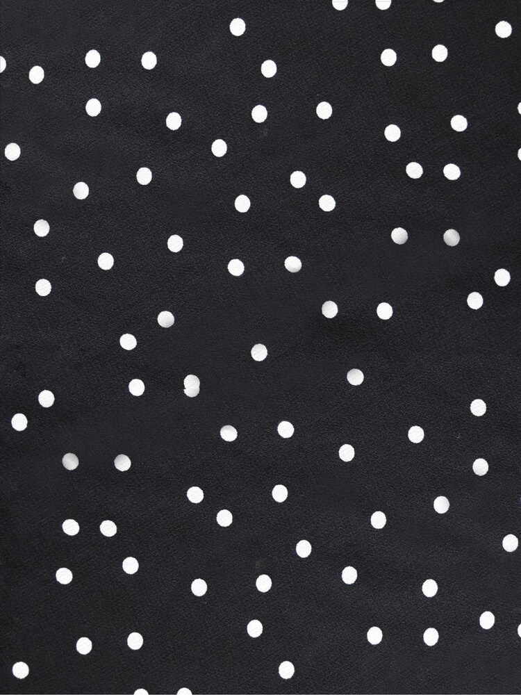 Live Unlimited Black Curve Petite Mono Spot Print Layered Tunic - Image 6 of 6 Live Unlimited Black Curve Petite Mono Spot Print Layered Tunic - Image 6 of 6