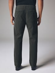 Charcoal Grey Slim Fit Premium Soft Touch Chino Trousers - Image 3 of 11