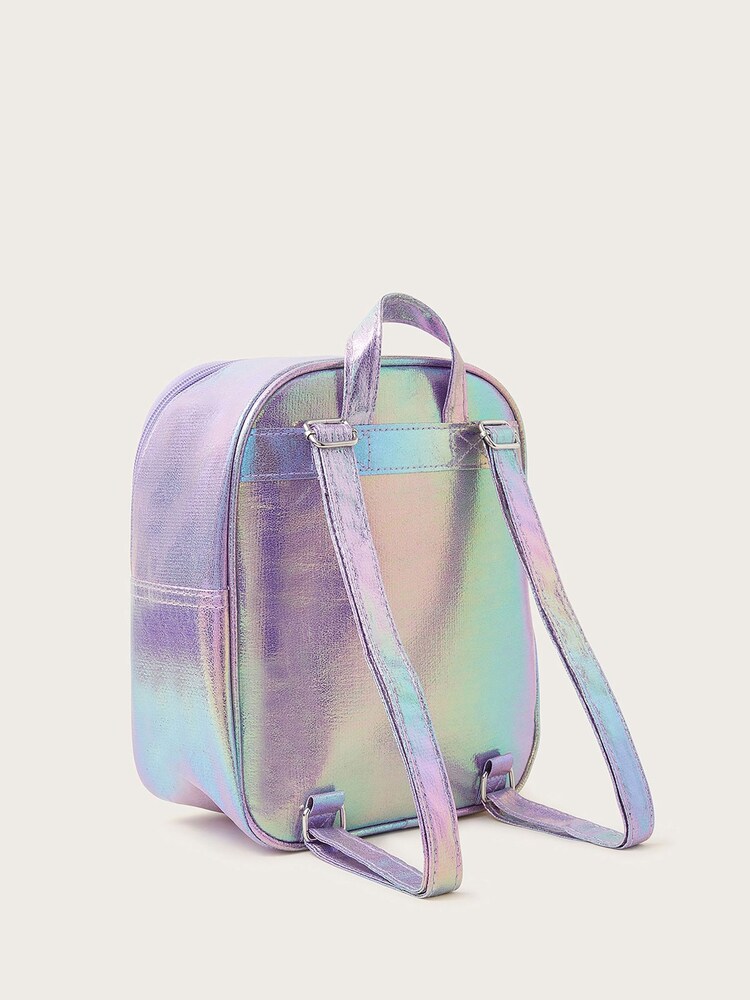 Monsoon Purple Jazzy Unicorn Backpack - Image 2 of 3