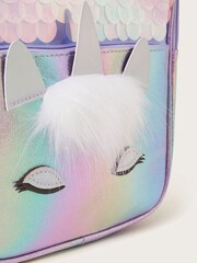 Monsoon Purple Jazzy Unicorn Backpack - Image 3 of 3