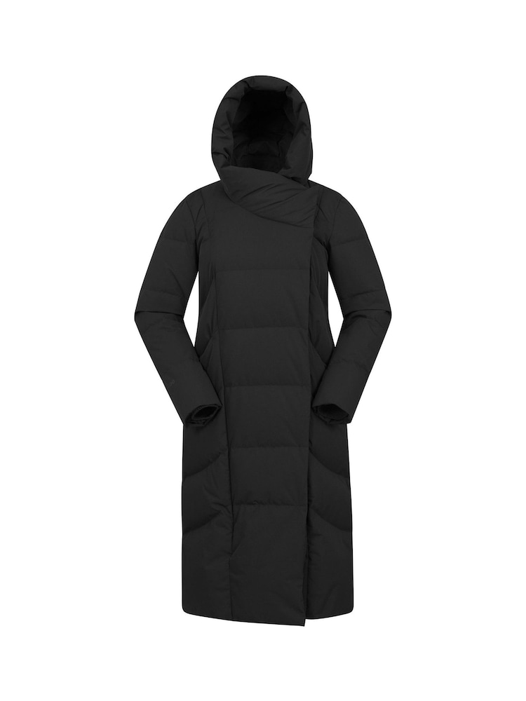 Mountain Warehouse Black Womens Cosy Wrap Down Jacket - Image 2 of 3