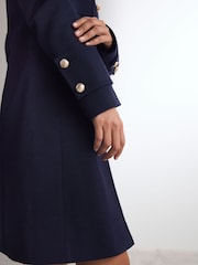 Navy Blue Dolly Coat - Image 4 of 7