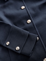 Navy Blue Dolly Coat - Image 6 of 7