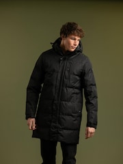 Trespass Clipster Longer Length Padded Jacket - Image 2 of 6