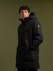Trespass Clipster Longer Length Padded Jacket - Image 3 of 6