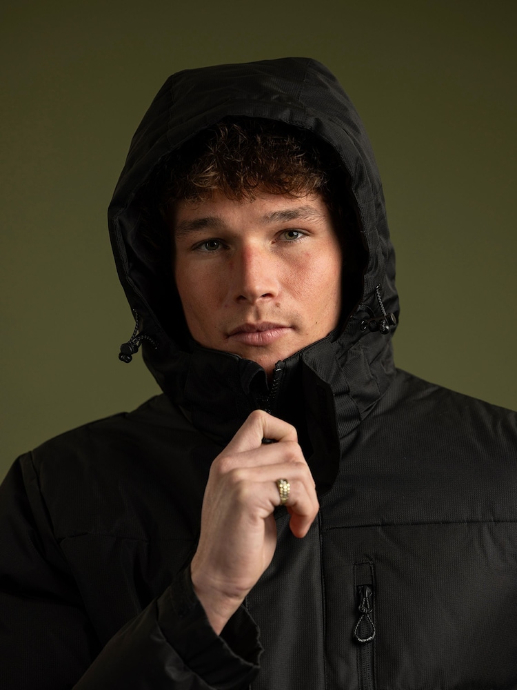 Trespass Clipster Longer Length Padded Jacket - Image 6 of 6