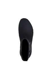 Skechers Black Uno Rugged Dancing N The Rain Waterproof Boots - Image 4 of 5