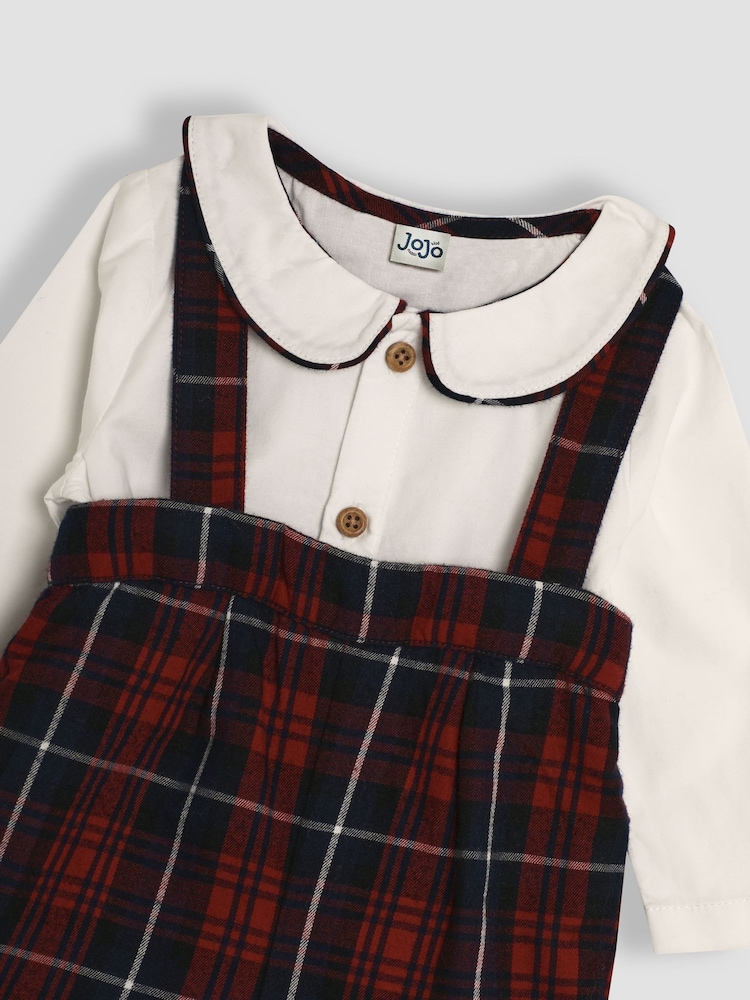Conjunto de 2 piezas de pantalón corto a cuadros y bodi de Jojo Maman Bébé - Imagen 6 de 6 Conjunto de 2 piezas de pantalón corto a cuadros y bodi de Jojo Maman Bébé - Imagen 6 de 6
