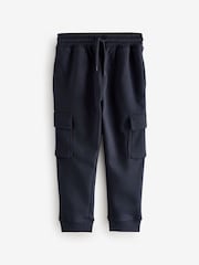 Navy/Grey Slim Fit Slim Cargo Joggers 2 Pack (3-16yrs) - Image 2 of 6