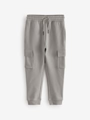 Navy/Grey Slim Fit Slim Cargo Joggers 2 Pack (3-16yrs) - Image 3 of 6