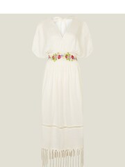 Accessorize Natural Embroidered Tassel Kaftan - Image 4 of 4