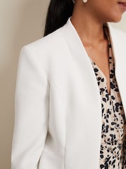 Phase Eight White Petite Daisy Peplum Jacket - Image 4 of 6