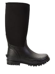 Mountain Warehouse Black Mens Neoprene Mucker Long Wellies - Image 2 of 5