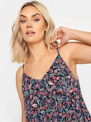 Yours Curve Camisole mit Regenbogen-Paisleymuster - Bild 4 von 6