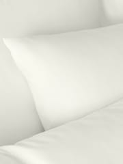 Bianca Set of 2 Cream 180 Thread Count Cotton Pillowcases - Image 2 of 4