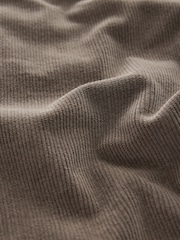 Mushroom Brown Regular Fit Corduroy 5 Pocket Trousers - Image 12 of 12