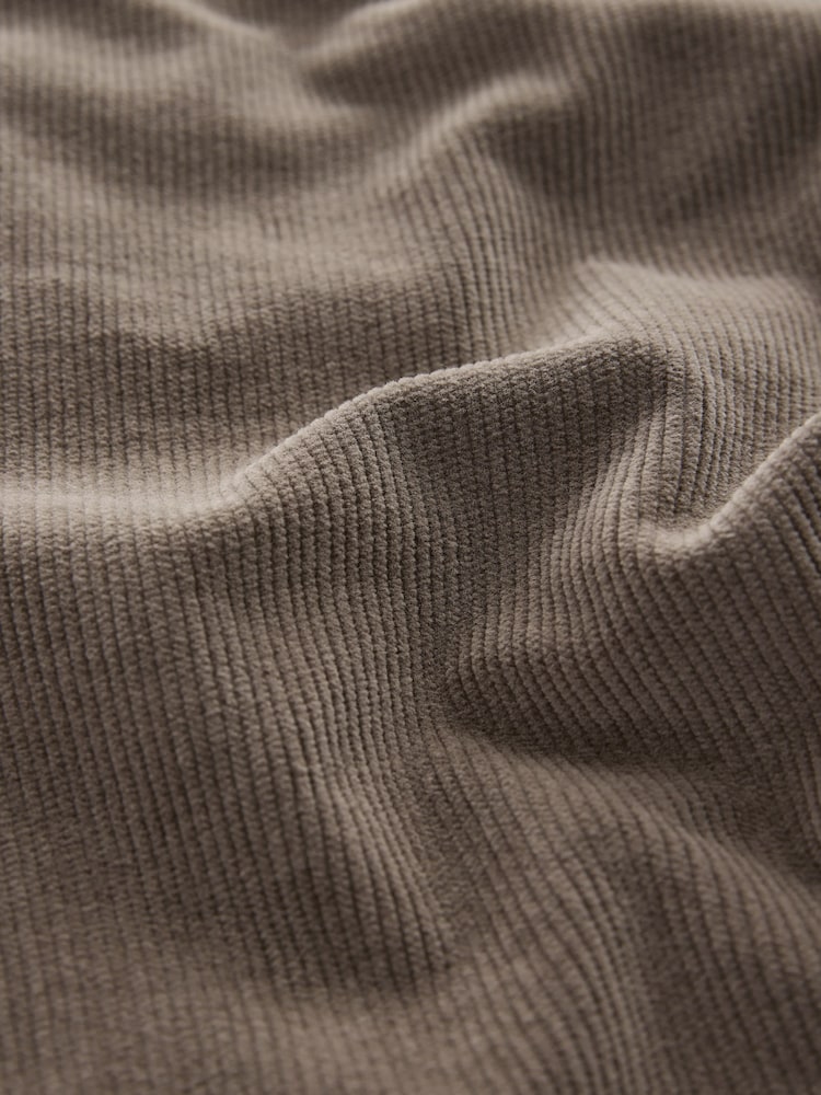 Mushroom Brown Regular Fit Corduroy 5 Pocket Trousers - Image 12 of 12