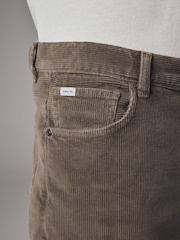 Mushroom Brown Regular Fit Corduroy 5 Pocket Trousers - Image 3 of 3
