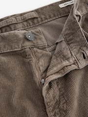 Mushroom Brown Regular Fit Corduroy 5 Pocket Trousers - Image 9 of 12