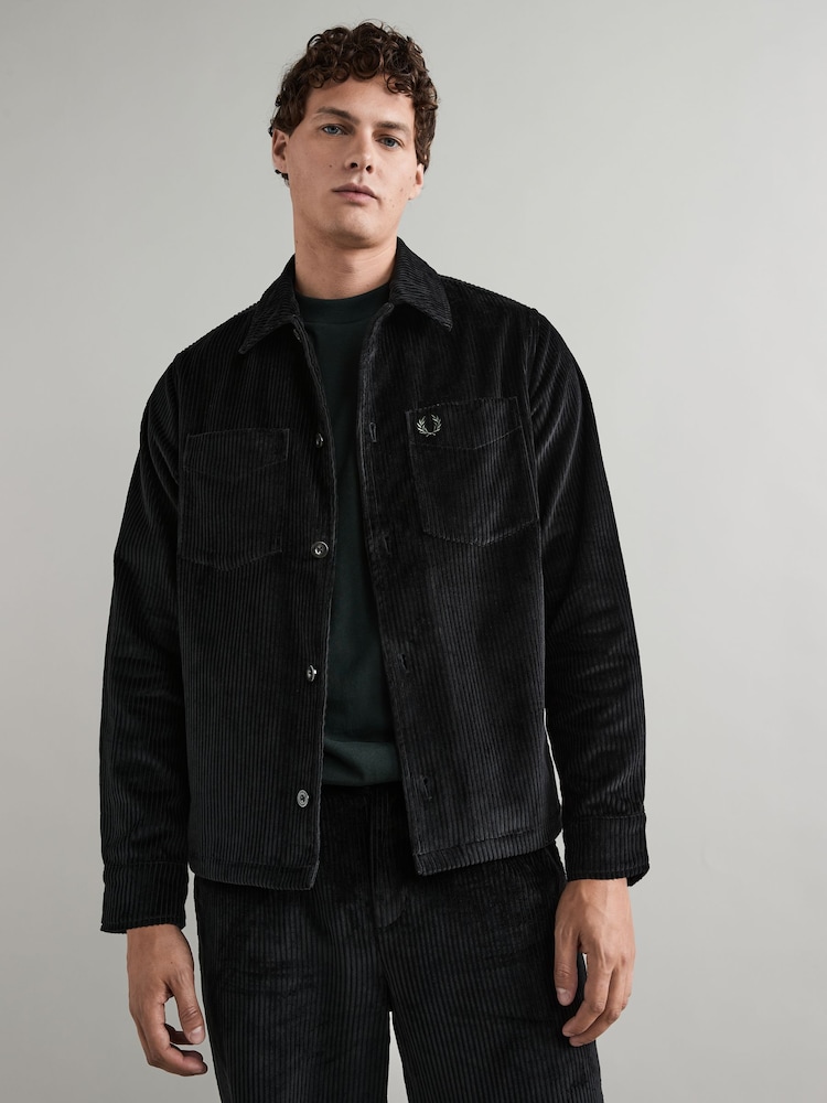Fred Perry Corduroy Overshirt - Image 1 of 7
