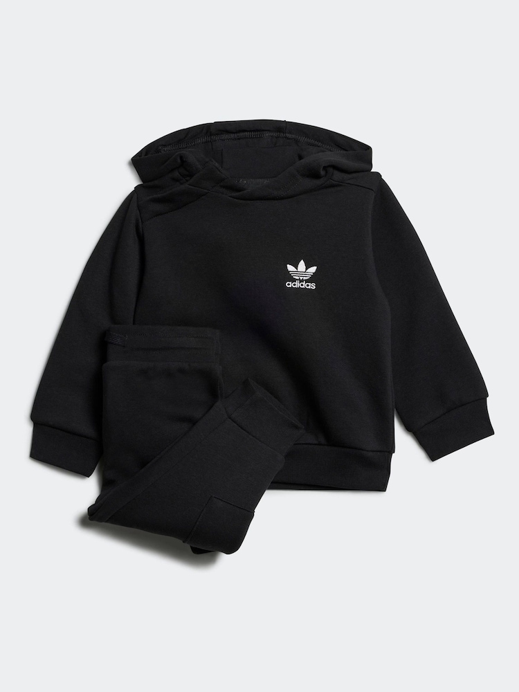 adidas Black Hoodie Set - Image 1 of 7