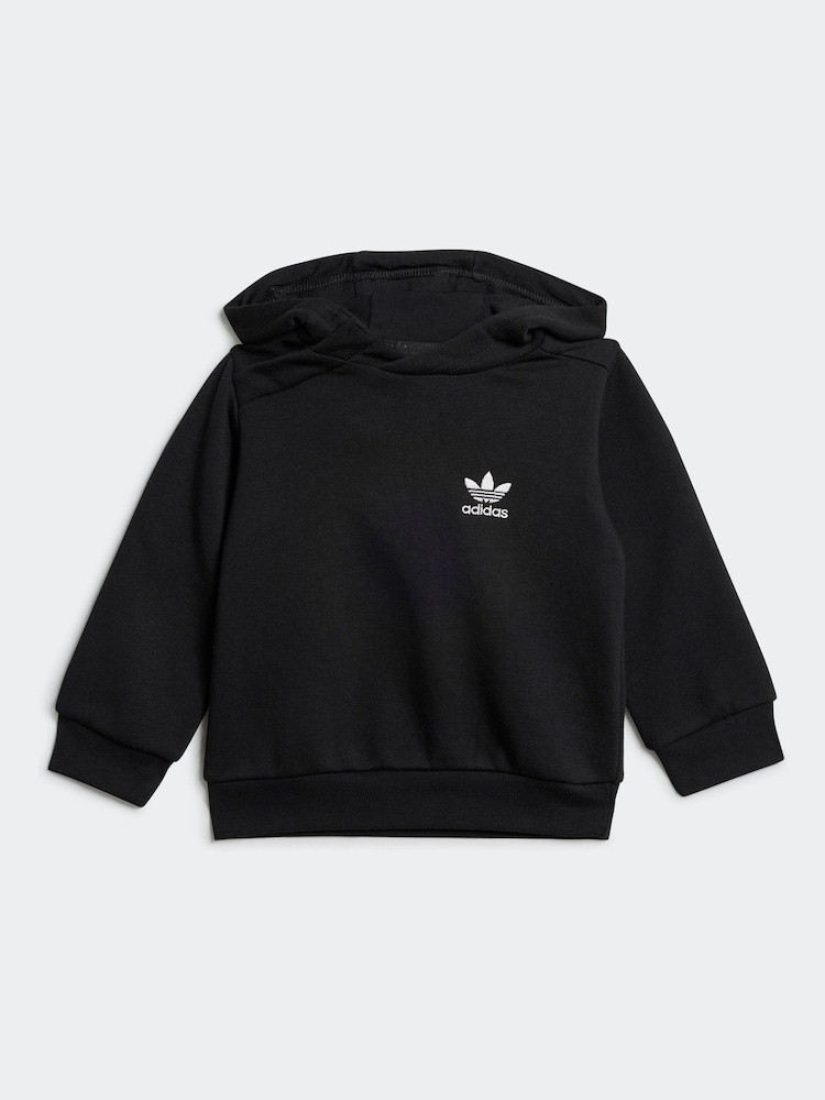 adidas Black Hoodie Set - Image 2 of 7
