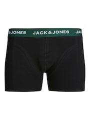 JACK & JONES JUNIOR Green Logo Pack Trunks 3 Pack - Image 3 of 4