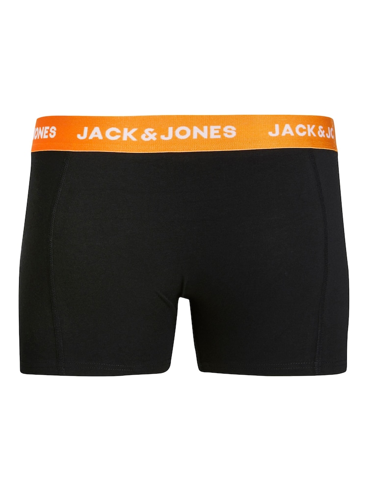 JACK & JONES JUNIOR Green Logo Pack Trunks 3 Pack - Image 4 of 4