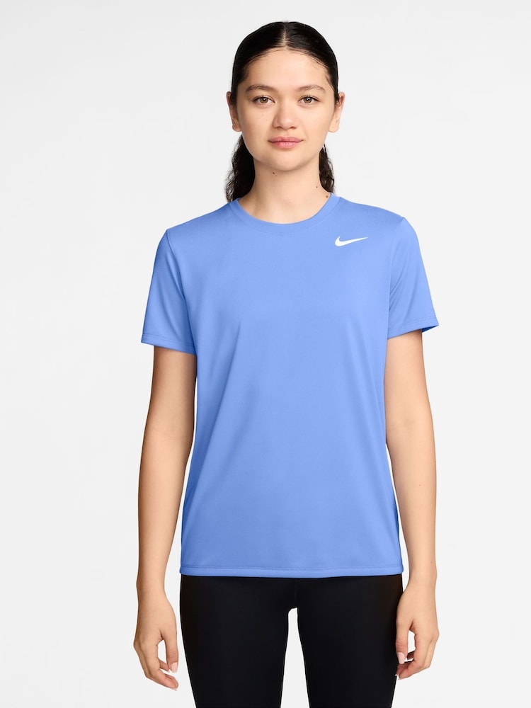 Nike Light Blue Dri-FIT T-Shirt - Image 1 of 3