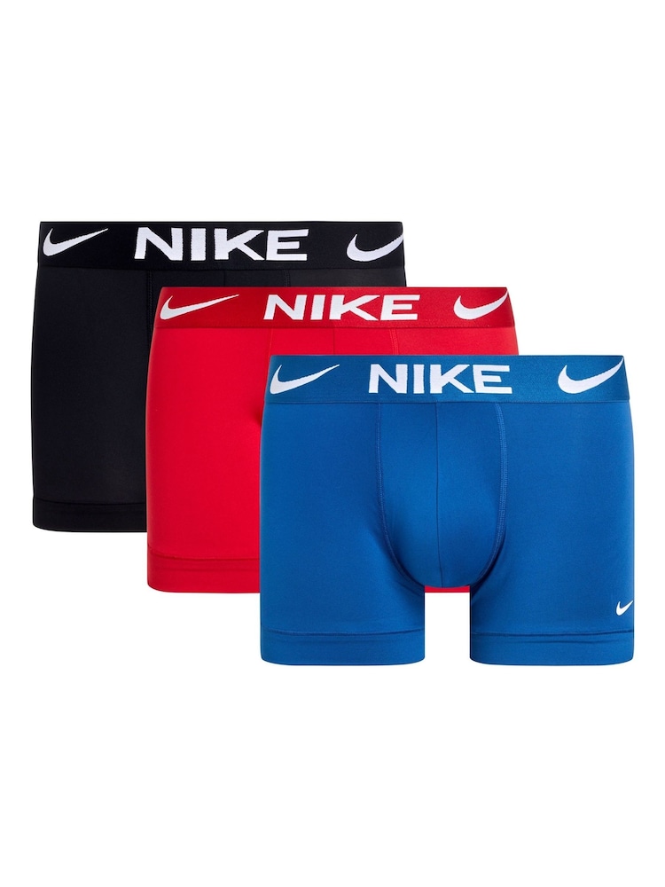 Nike Blue/Red Trunks 3 Pack - Image 1 of 1
