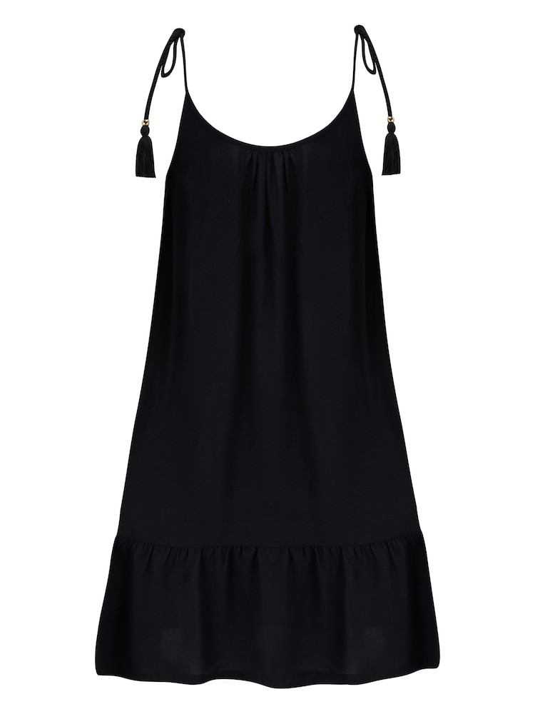 Pour Moi Black Swing Beach Dress - Image 4 of 4