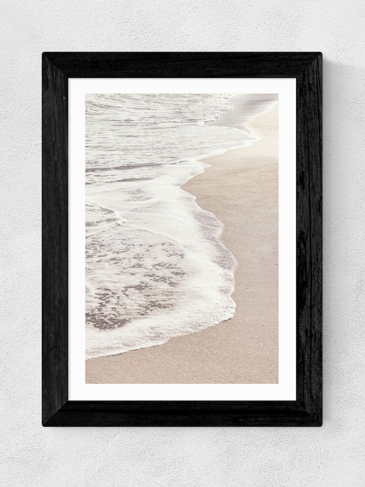 East End Prints Black Waves II Framed Art Print - Image 1 of 3