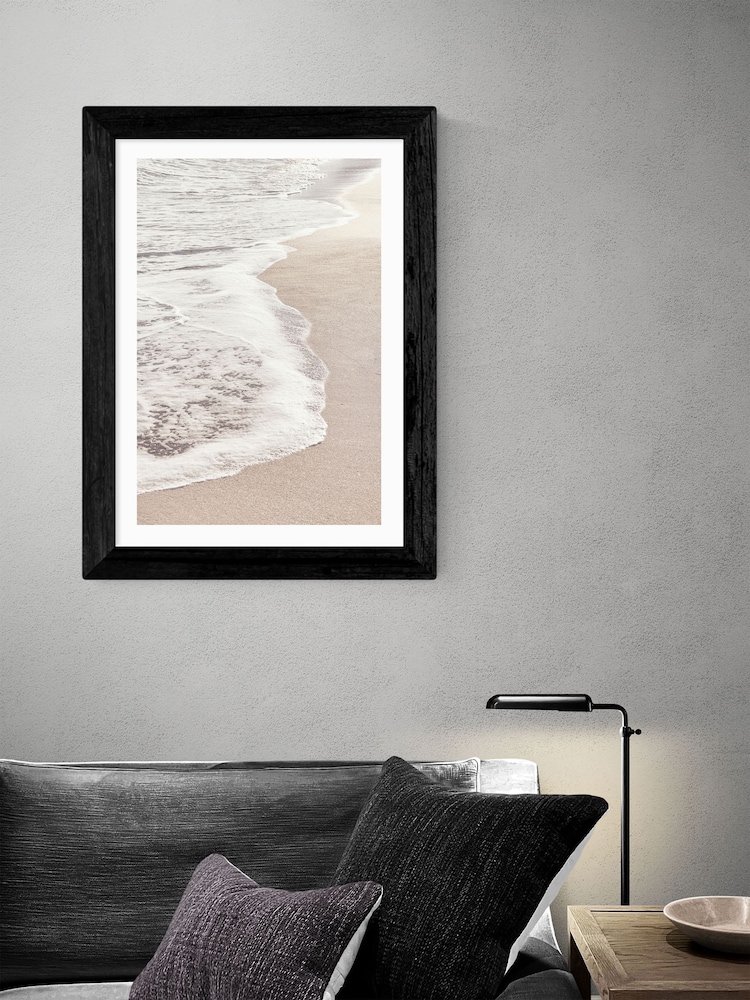 East End Prints Black Waves II Framed Art Print - Image 2 of 3